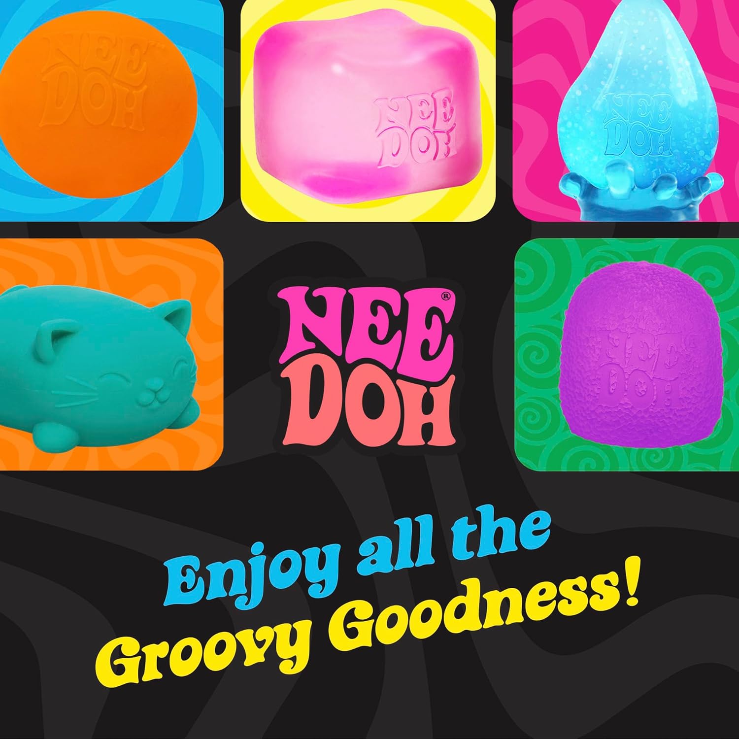 NeeDoh — Classics sensory fidget toy, NeeDoh stress ball — photo 7 of 11