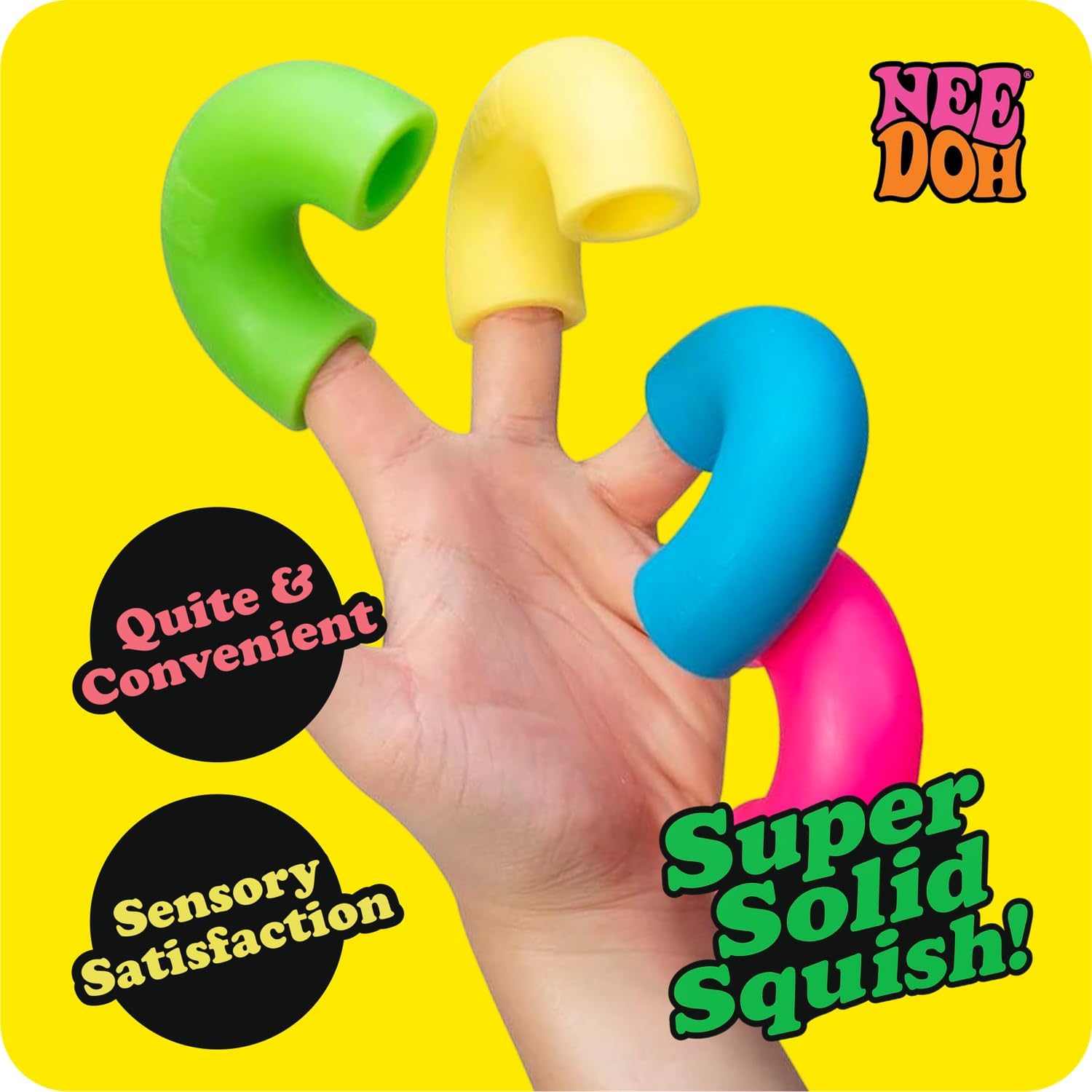 NeeDoh Color Change Squeeze Heart — Color Change sensory fidget toy, NeeDoh stress ball — photo 2 of 5