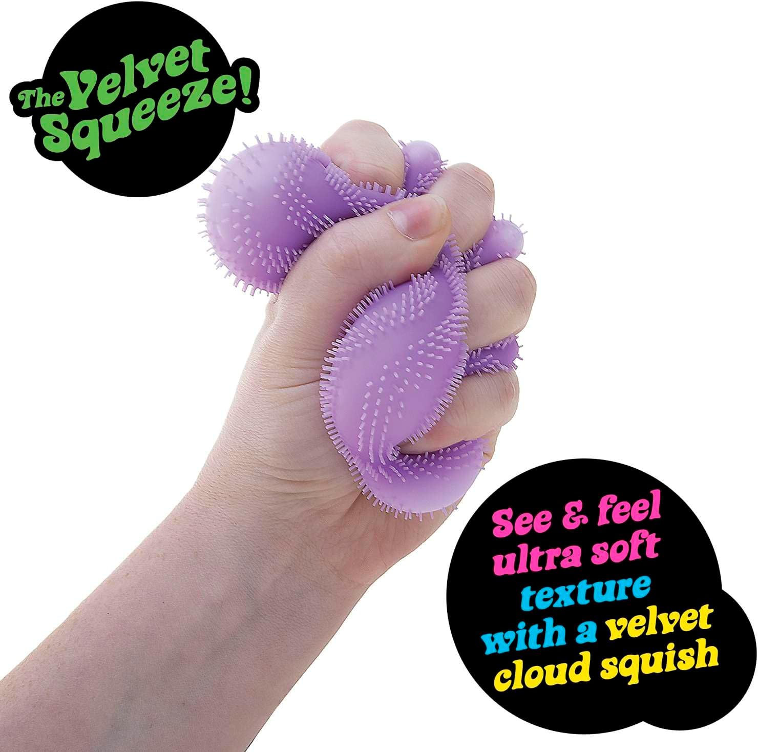 NeeDoh® Fuzz Ball Wild Cats — Fuzz Ball sensory fidget toy, NeeDoh stress ball — photo 3 of 11