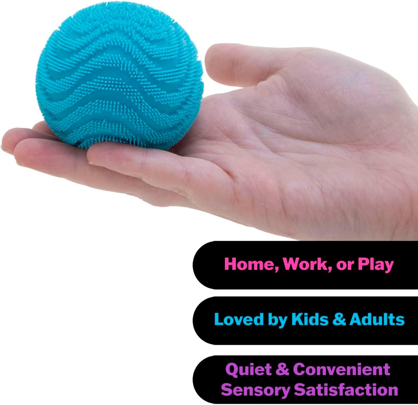 NeeDoh® Fuzz Ball Wild Cats — Fuzz Ball sensory fidget toy, NeeDoh stress ball — photo 4 of 11