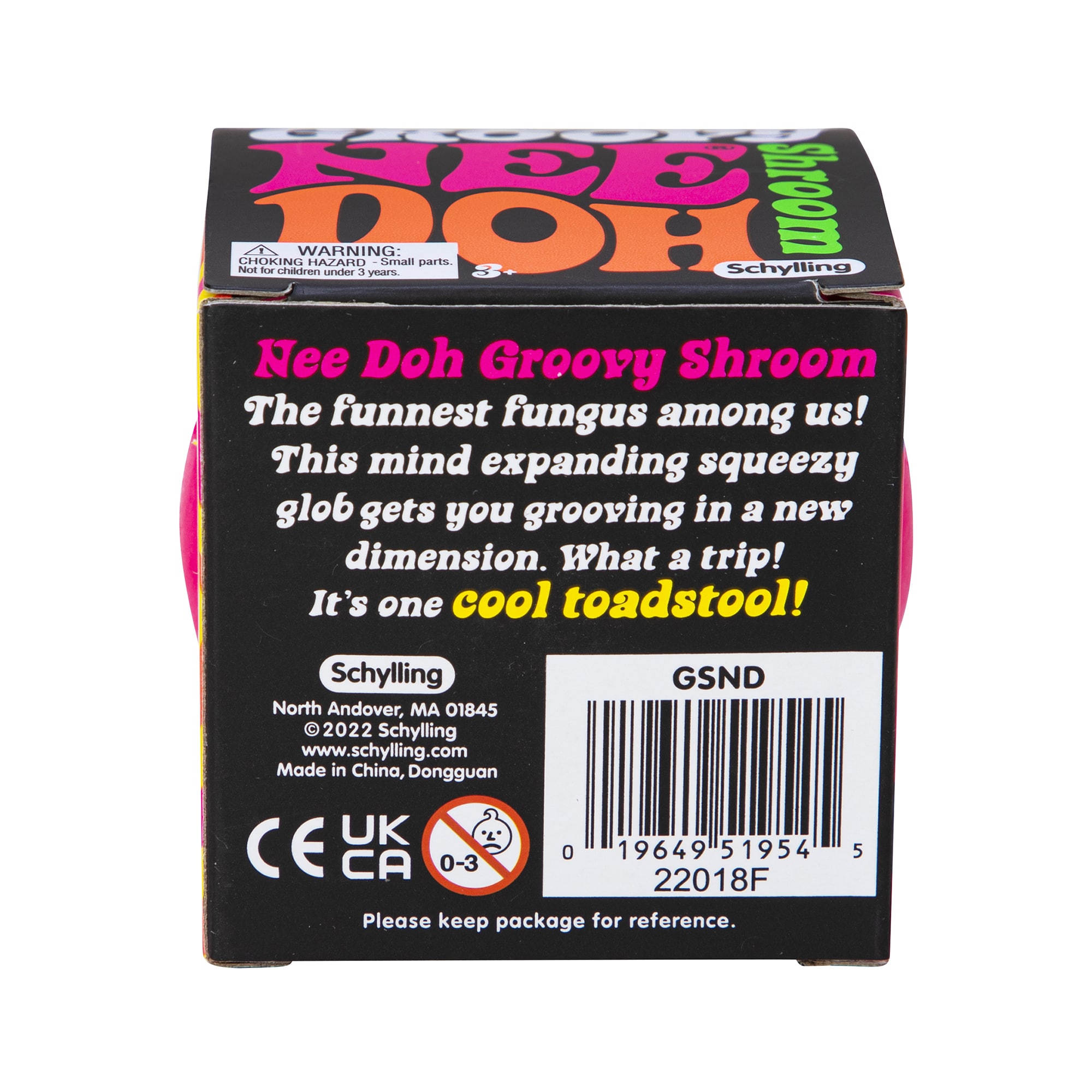 NeeDoh Groovy Shroom — Classics sensory fidget toy, NeeDoh stress ball — photo 11 of 11
