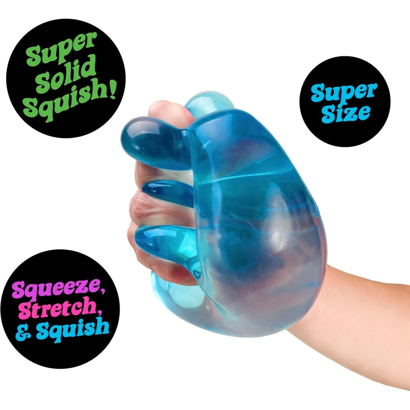 NeeDoh® Nice Berg Swirl — Seasonal sensory fidget toy, NeeDoh stress ball — photo 3 of 10