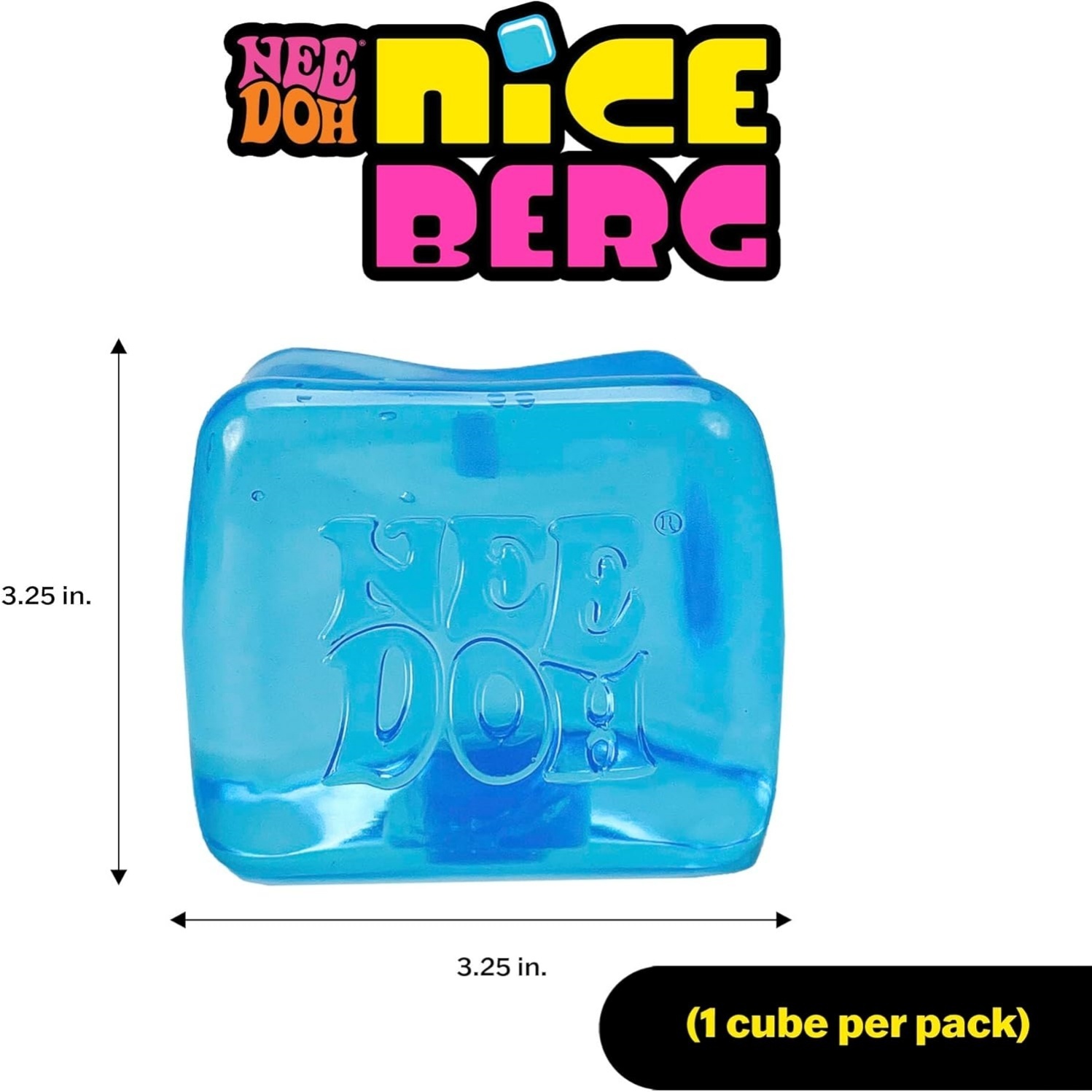 NeeDoh® Nice Berg Swirl — Seasonal sensory fidget toy, NeeDoh stress ball — photo 6 of 10