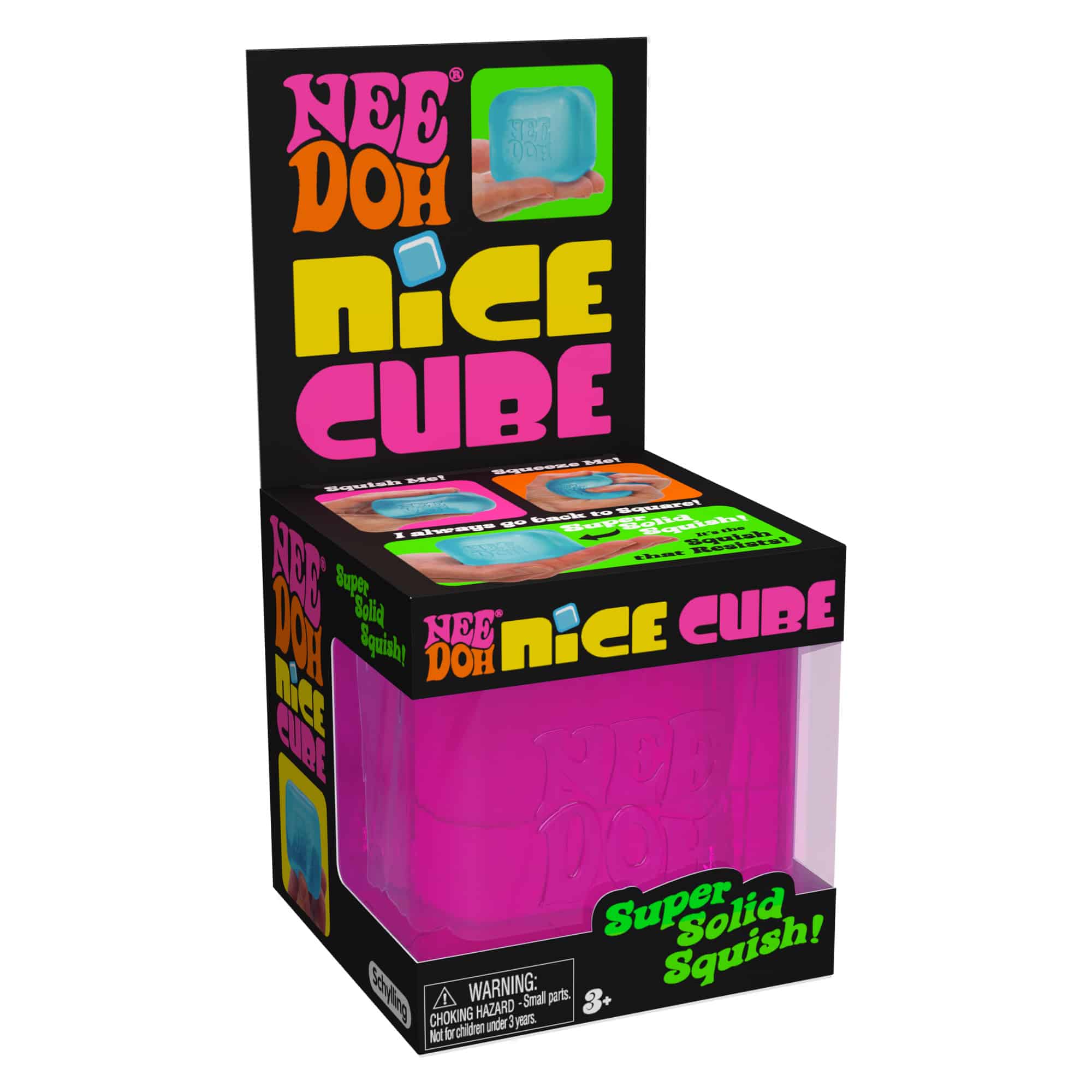NeeDoh Nice Cube — Cubes & Shapes sensory fidget toy, NeeDoh stress ball — photo 20 of 21