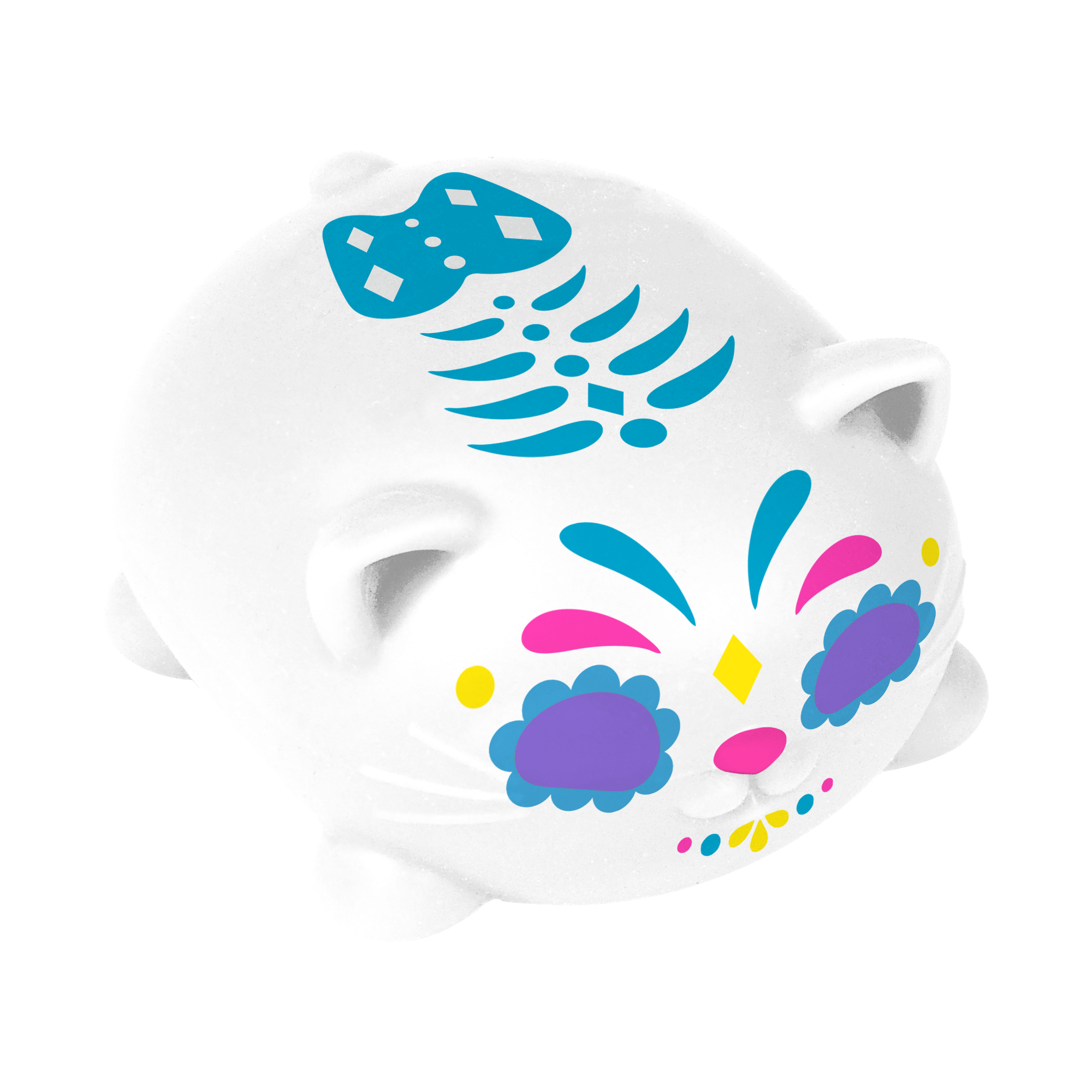 NeeDoh Sugar Skull Cats — Animals sensory fidget toy, NeeDoh stress ball — photo 3 of 7