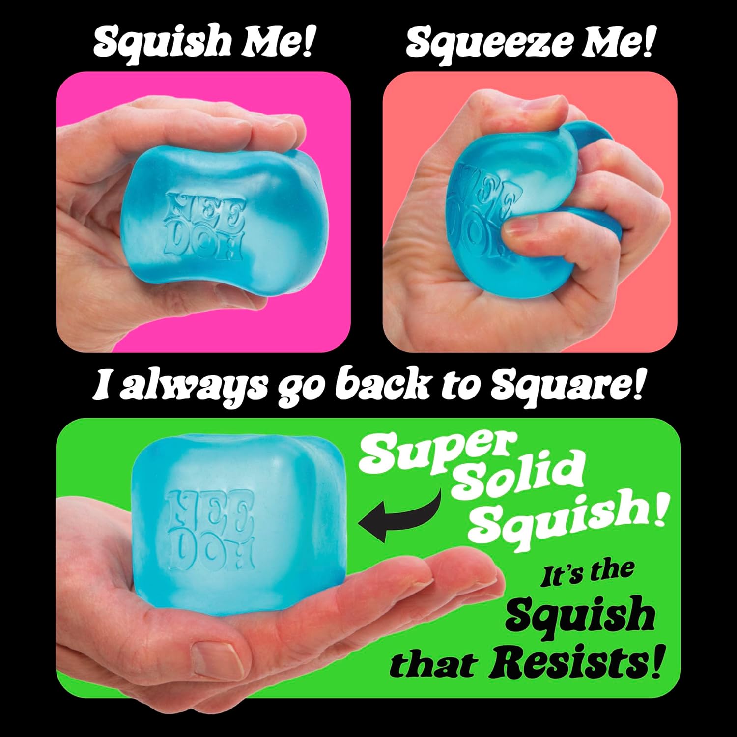 Super NeeDoh Cool Cats — Animals sensory fidget toy, NeeDoh stress ball — photo 8 of 12
