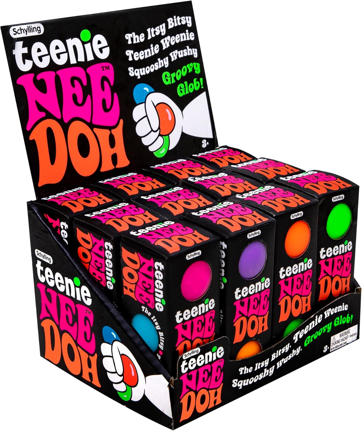 Teenie NeeDoh® Dohnut Hole Multipack — Teenie Series sensory fidget toy, NeeDoh stress ball — photo 4 of 7