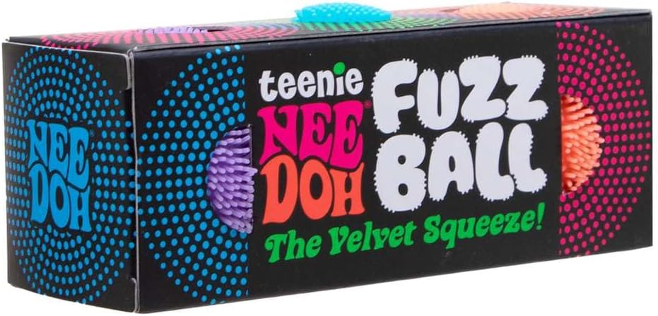 Teenie NeeDoh® Fuzz Ball — Teenie Series sensory fidget toy, NeeDoh stress ball — photo 2 of 11