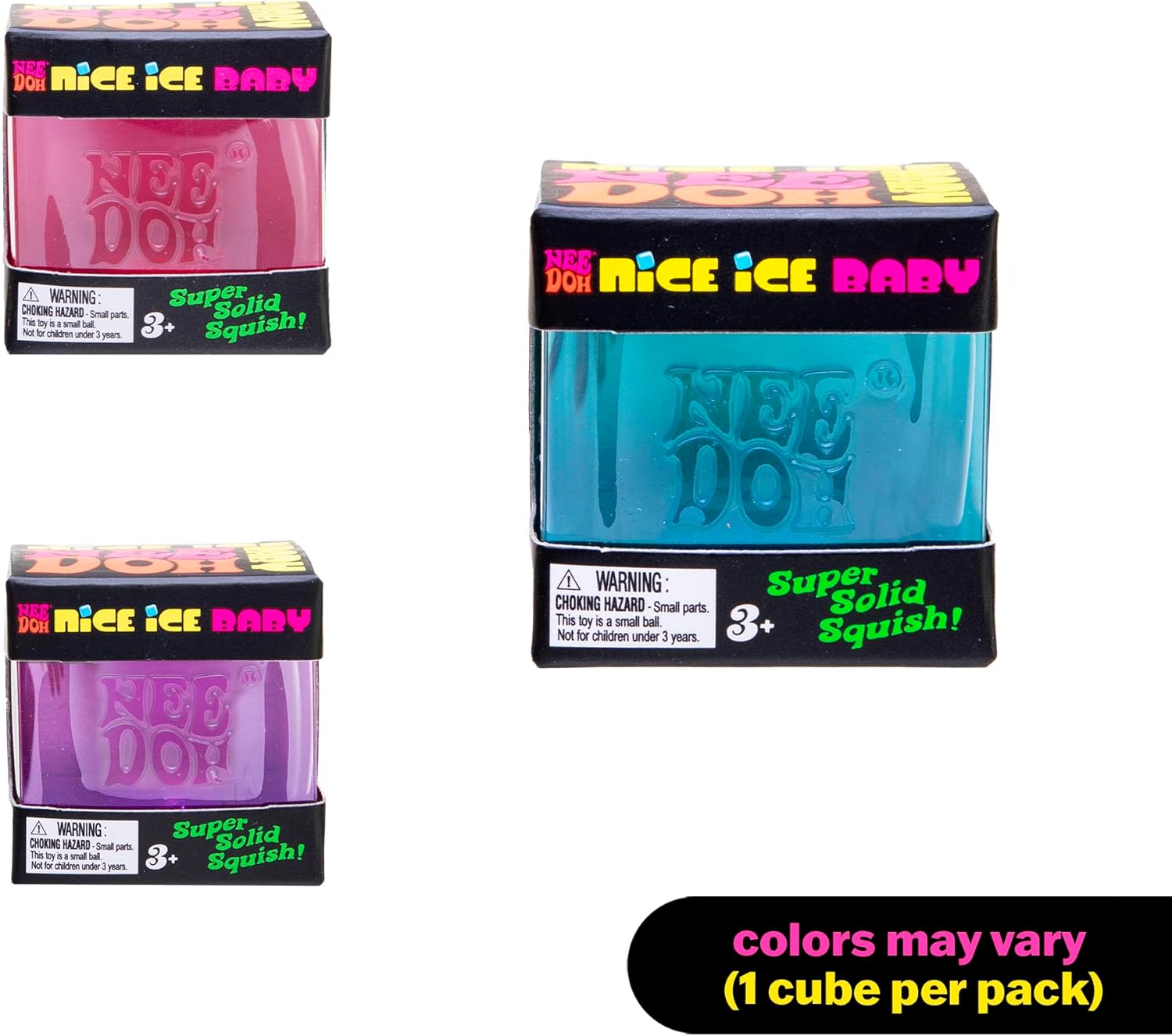 Teenie NeeDoh® Nice Ice Baby Multipack — Teenie Series sensory fidget toy, NeeDoh stress ball — photo 2 of 9